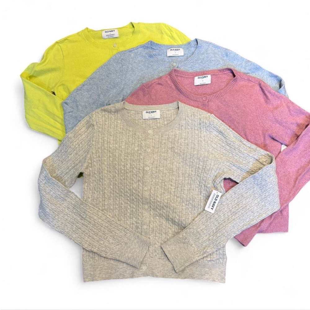 Set of 4 Old Navy cardigans, medium